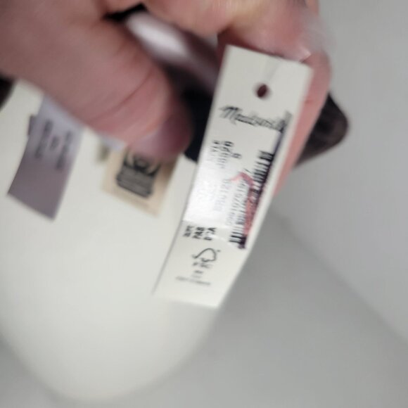 NWT Madewell Women Northside Vintage Casual Everyday Brown Cotton T-Shirt Size S - Picture 6 of 10